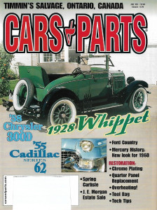 CARS & PARTS 2003 JULY - '58 CHRYSLER 300D, '55 CADILLAC SERIES 62, WHIPPET